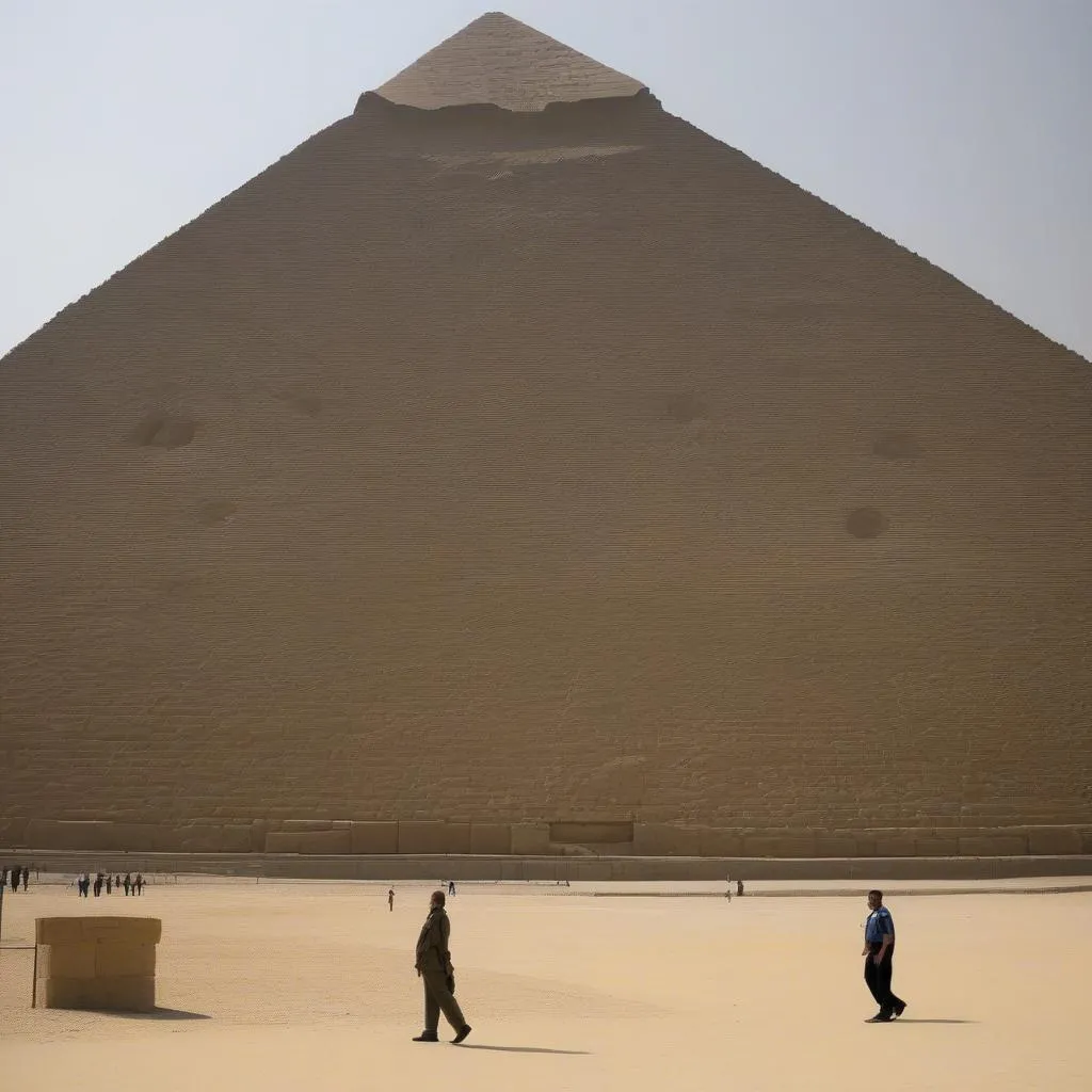 Pyramids of Giza Security