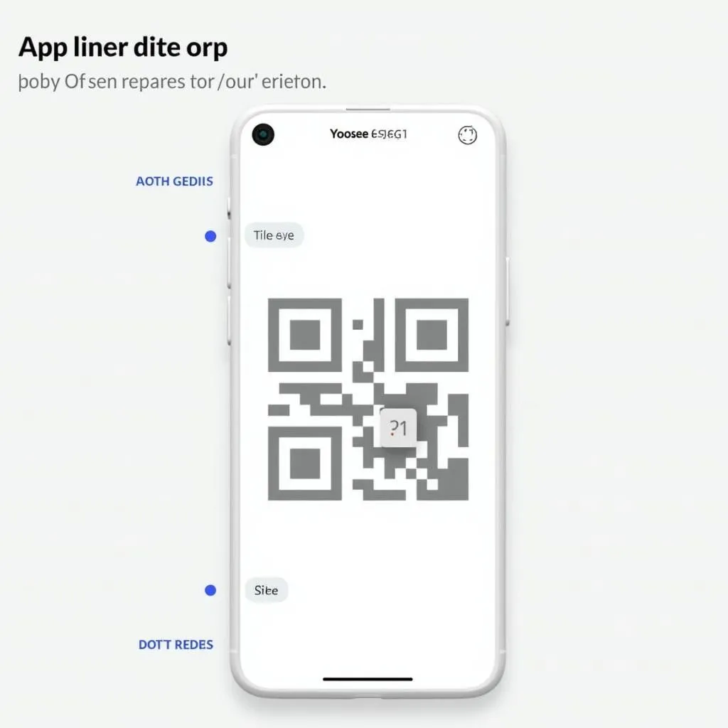 QR code scanning process