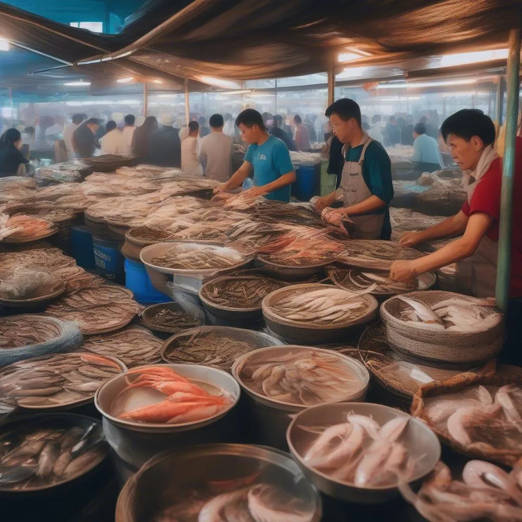 Quan Lan Seafood Market