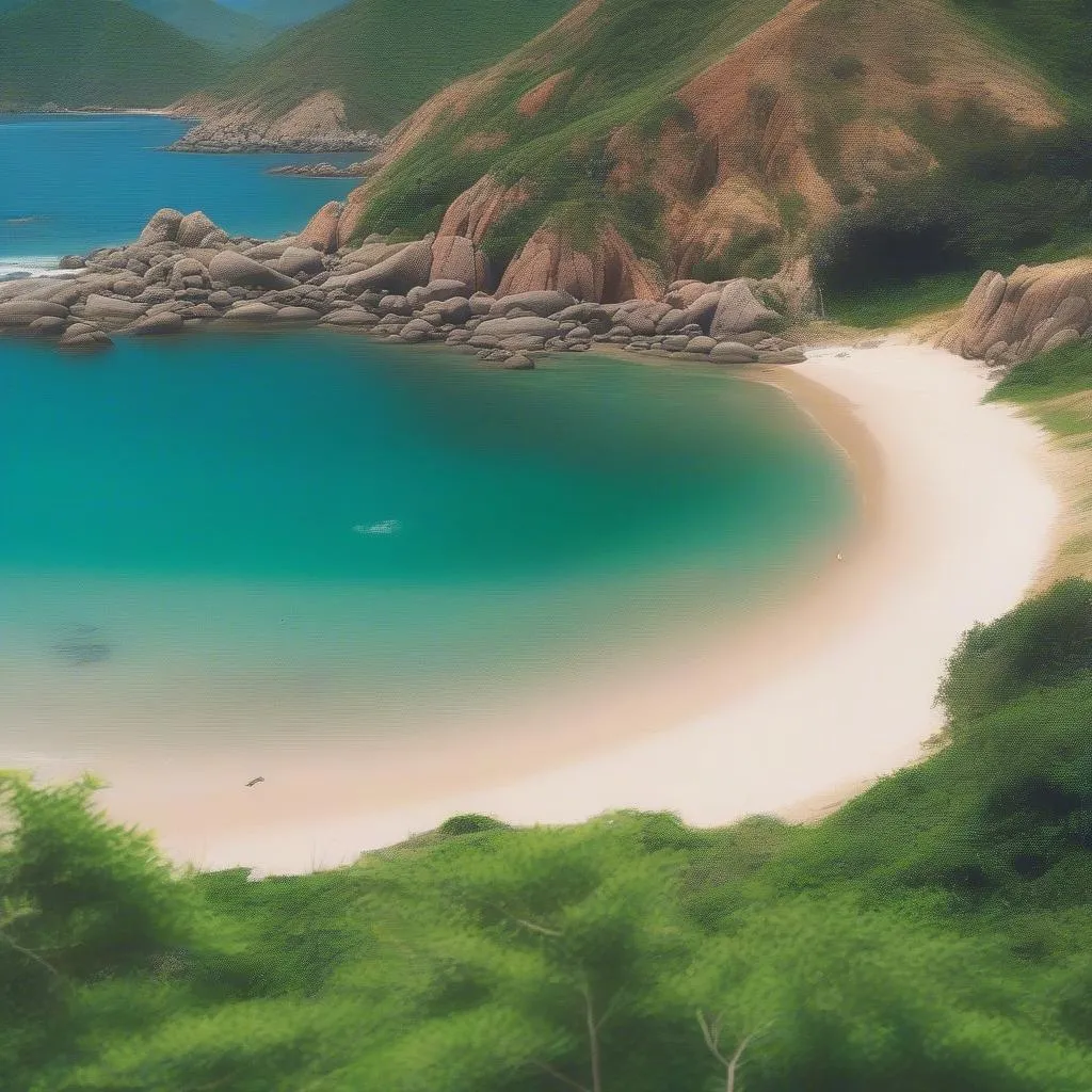 Quy Nhon Beach Landscape