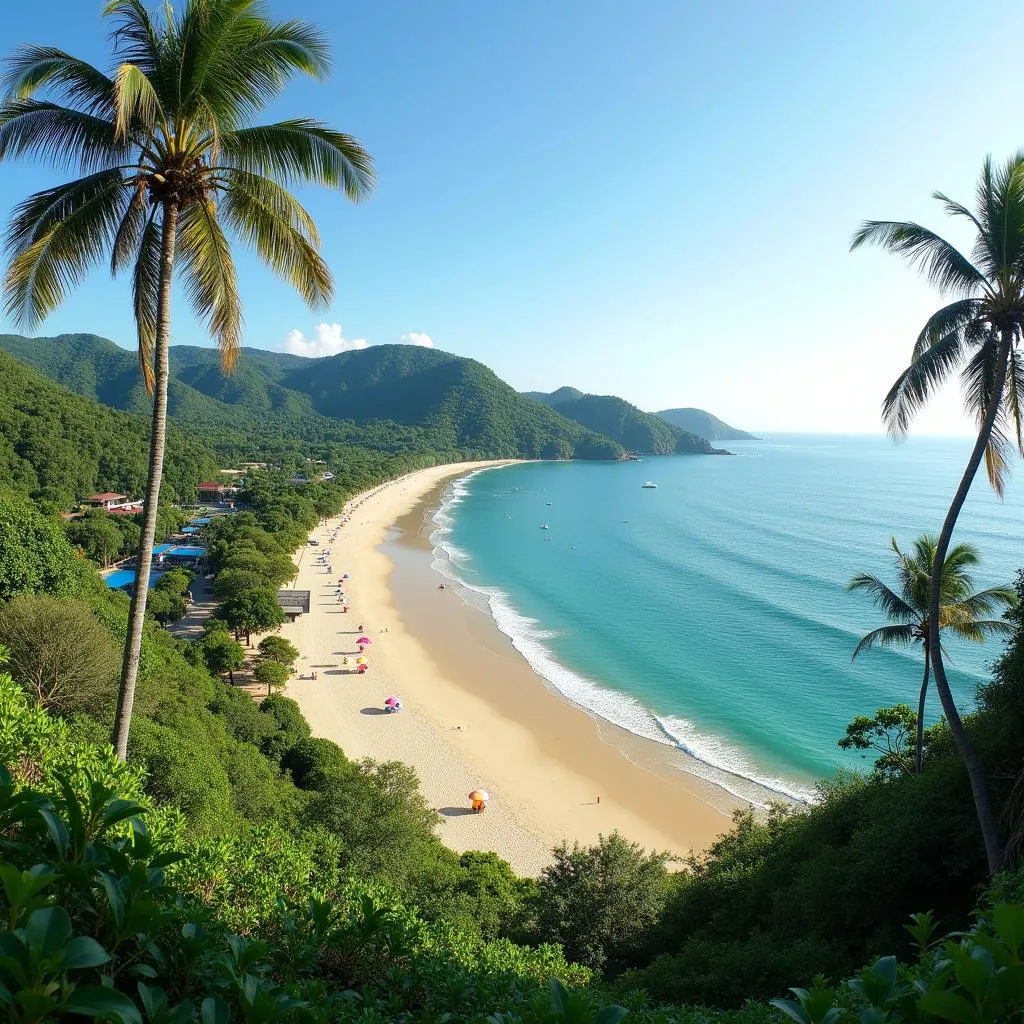 Quy Nhon Beach Panorama