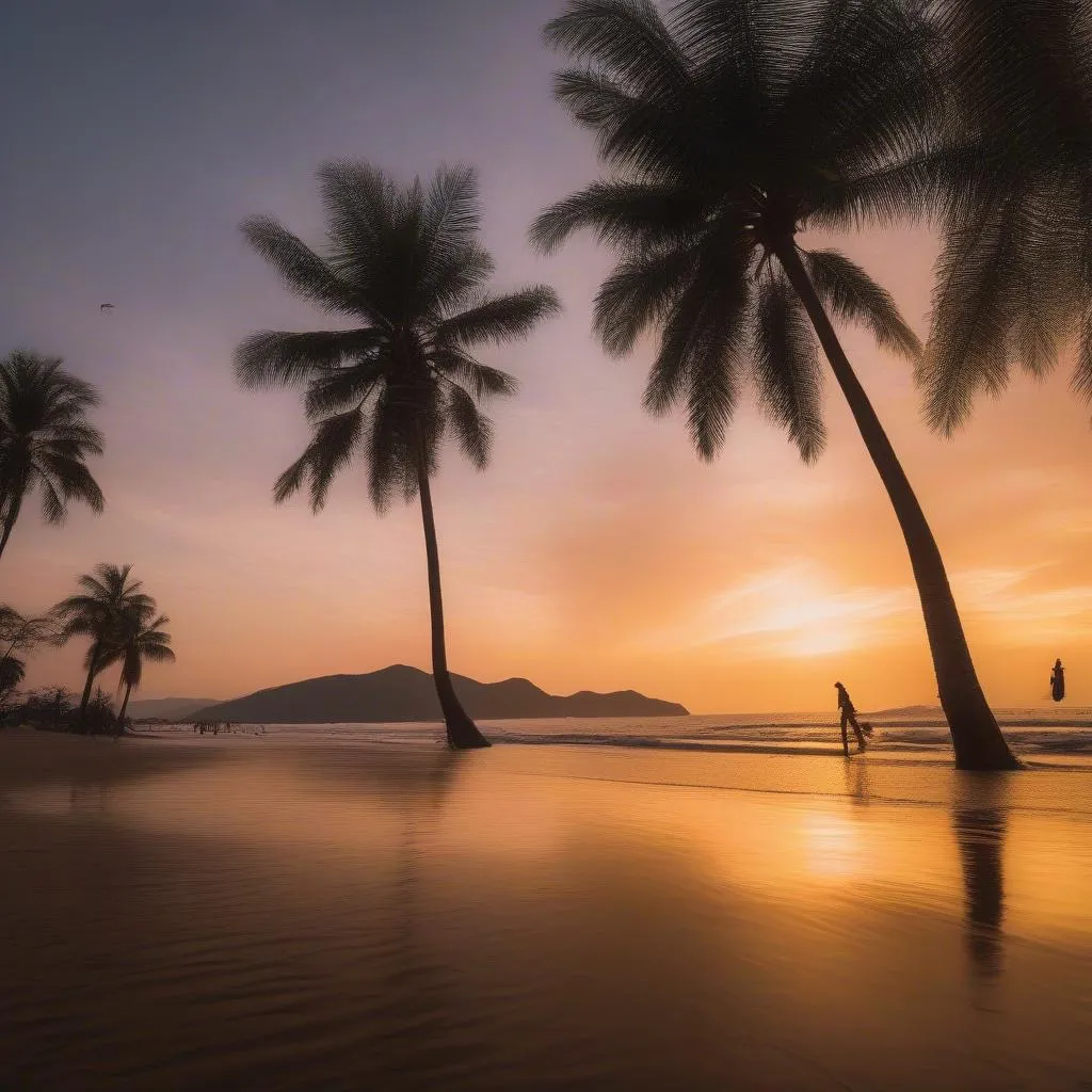 Quy Nhon Beach Sunset