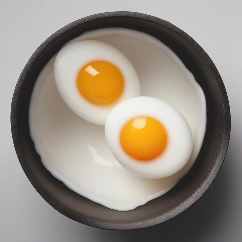 Bowl of Raw Eggs