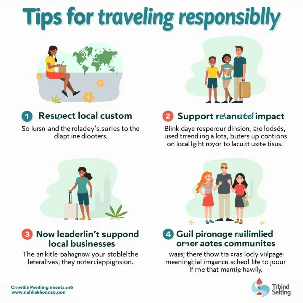 Tips for responsible tourism