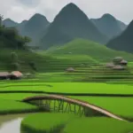 Rice Paddies in Din Ky