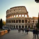 Colosseum in Rome, Italy