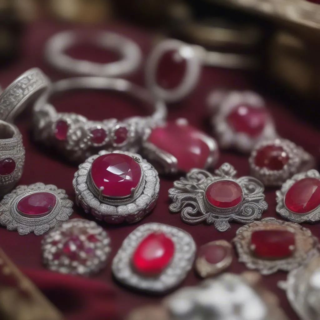 Burmese Ruby Jewelry