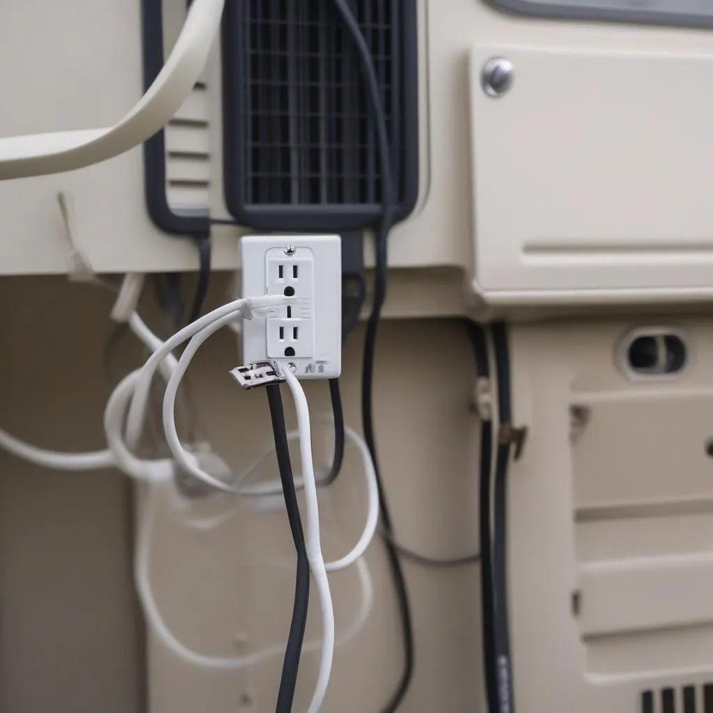 RV electrical connection