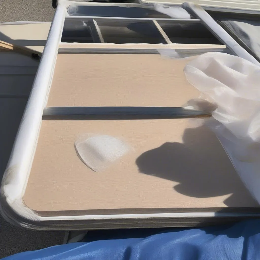 RV Roof Repair Process