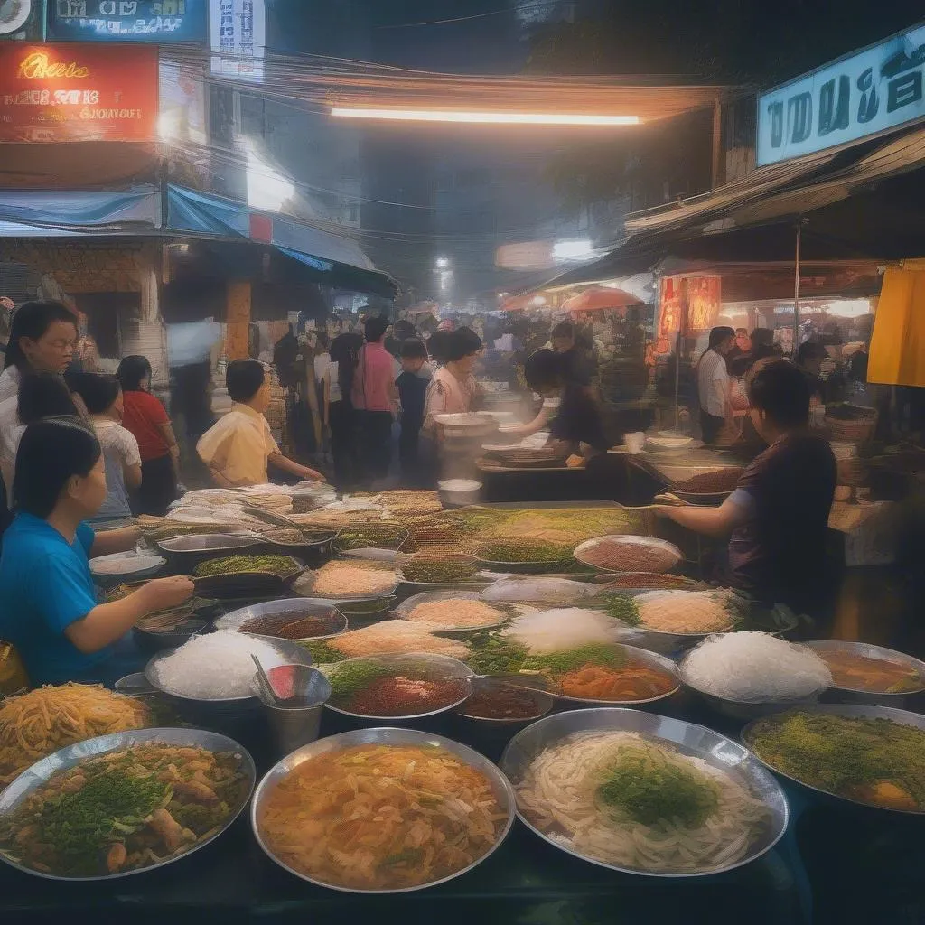 Saigon Street Food Stall