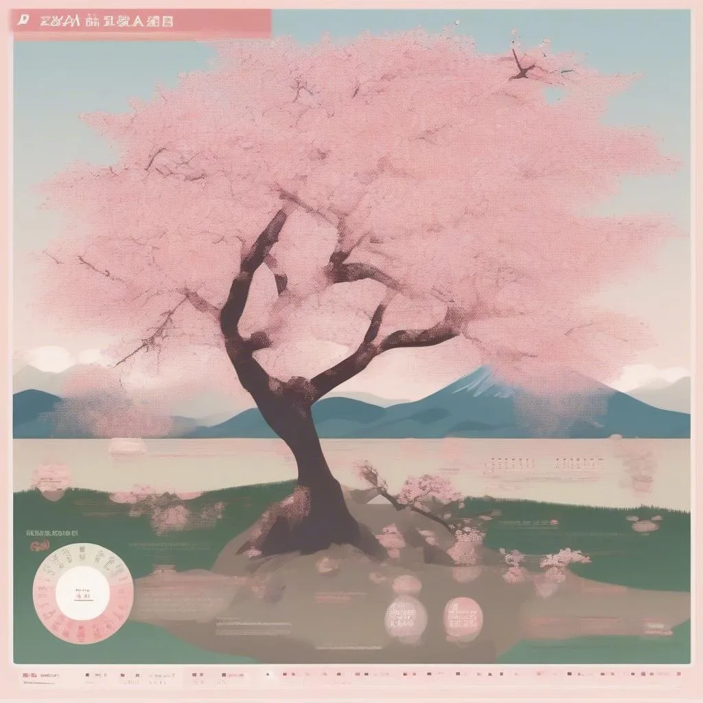 Japanese Cherry Blossom Calendar