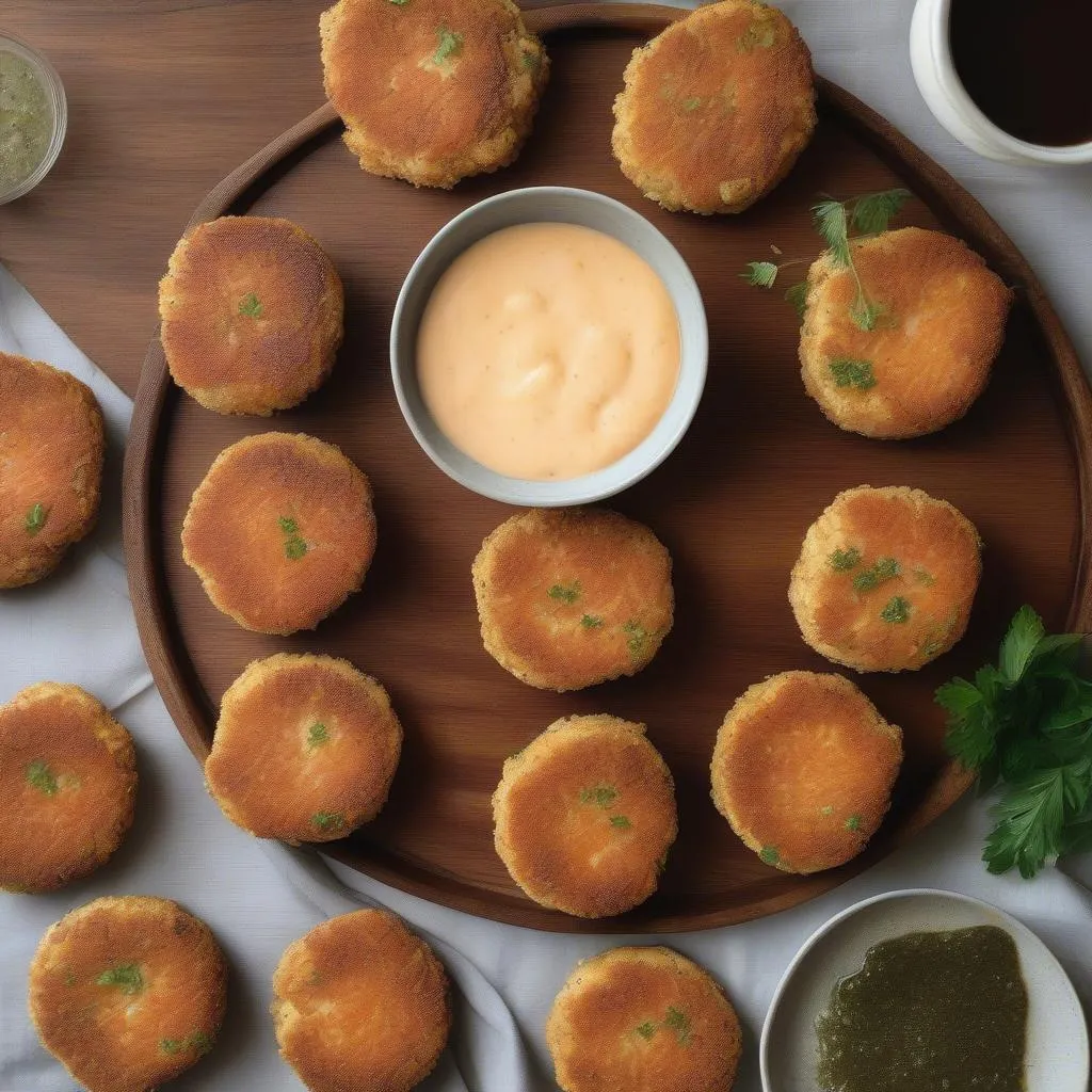 Salmon cakes for baby-led weaning