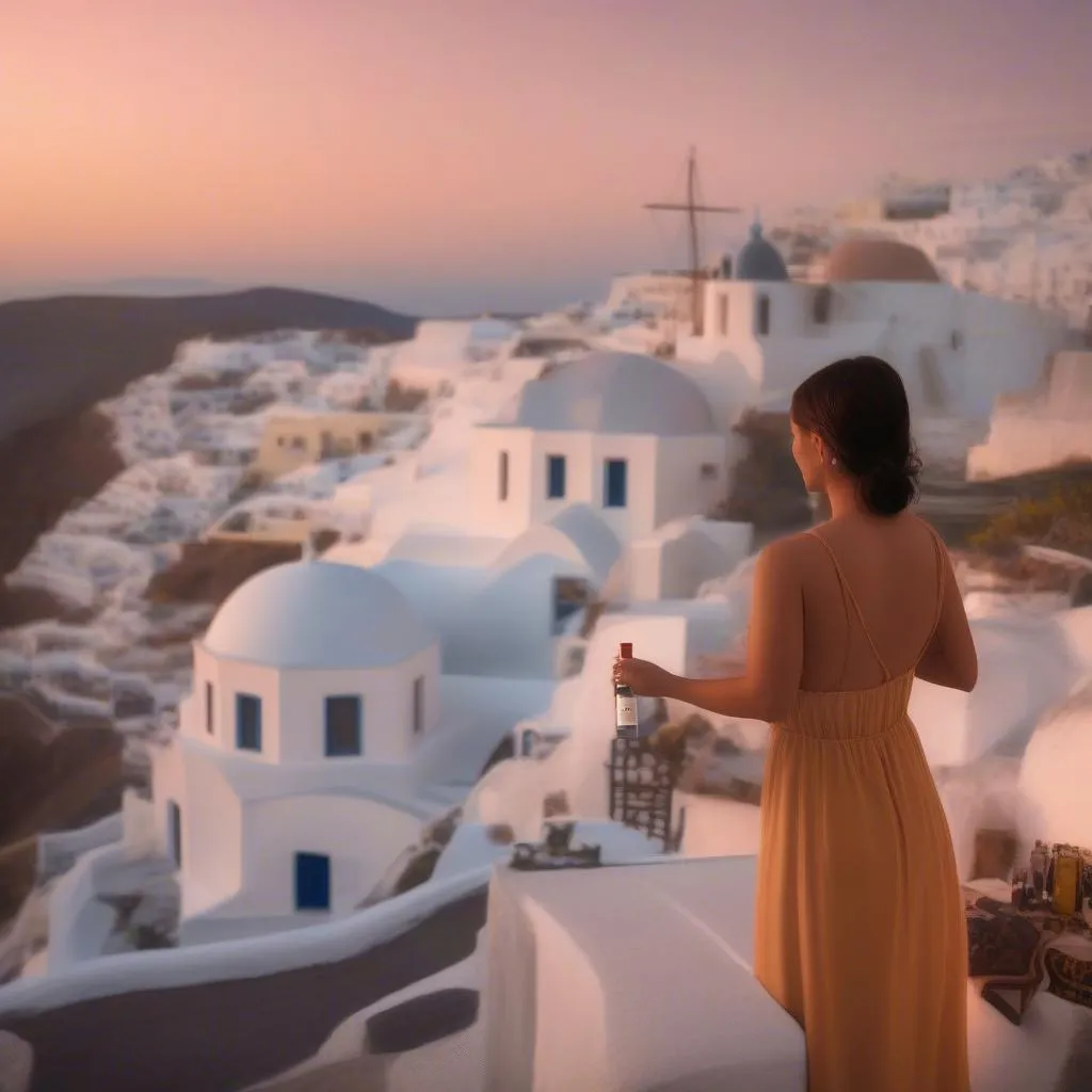 Santorini Sunset with A Thousand Wishes Scent