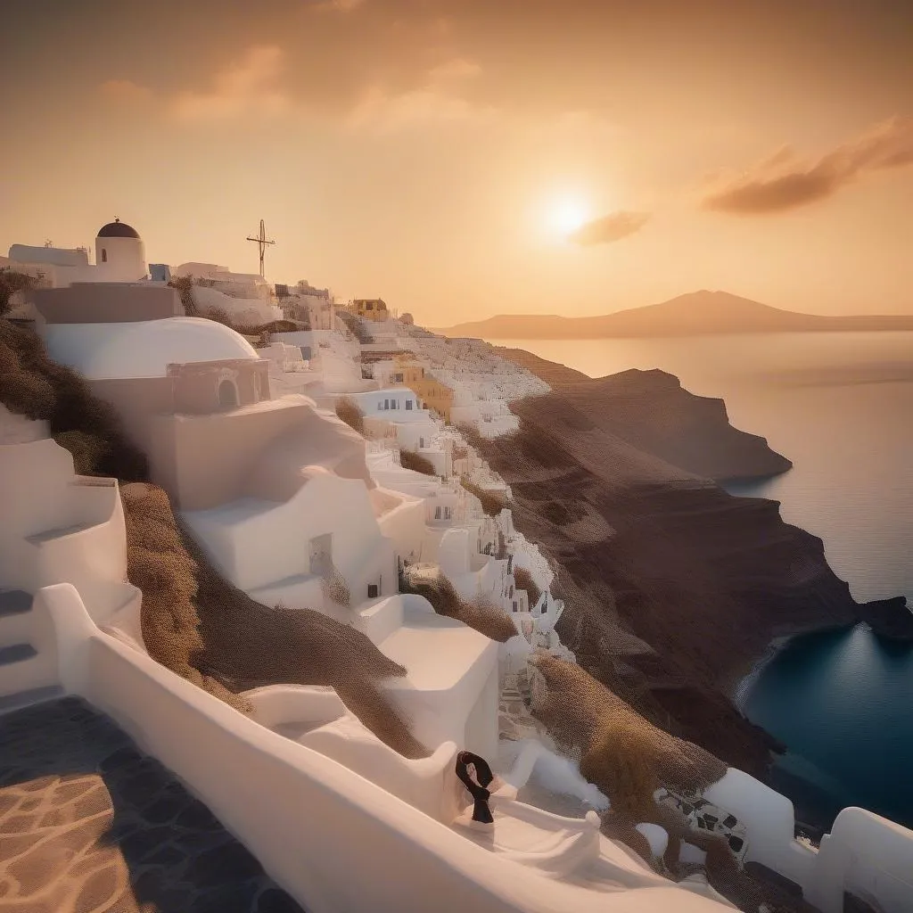 Santorini Sunset Photography