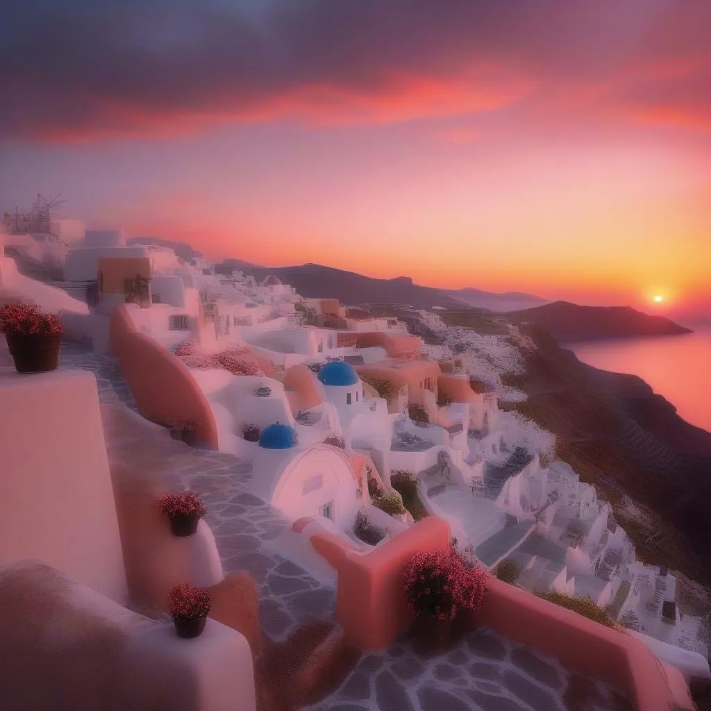 Santorini Sunset