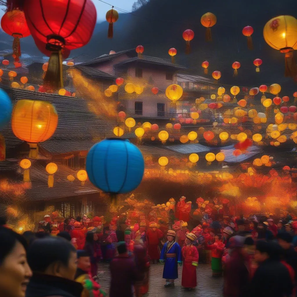 New Year's Eve Festivities in Sapa