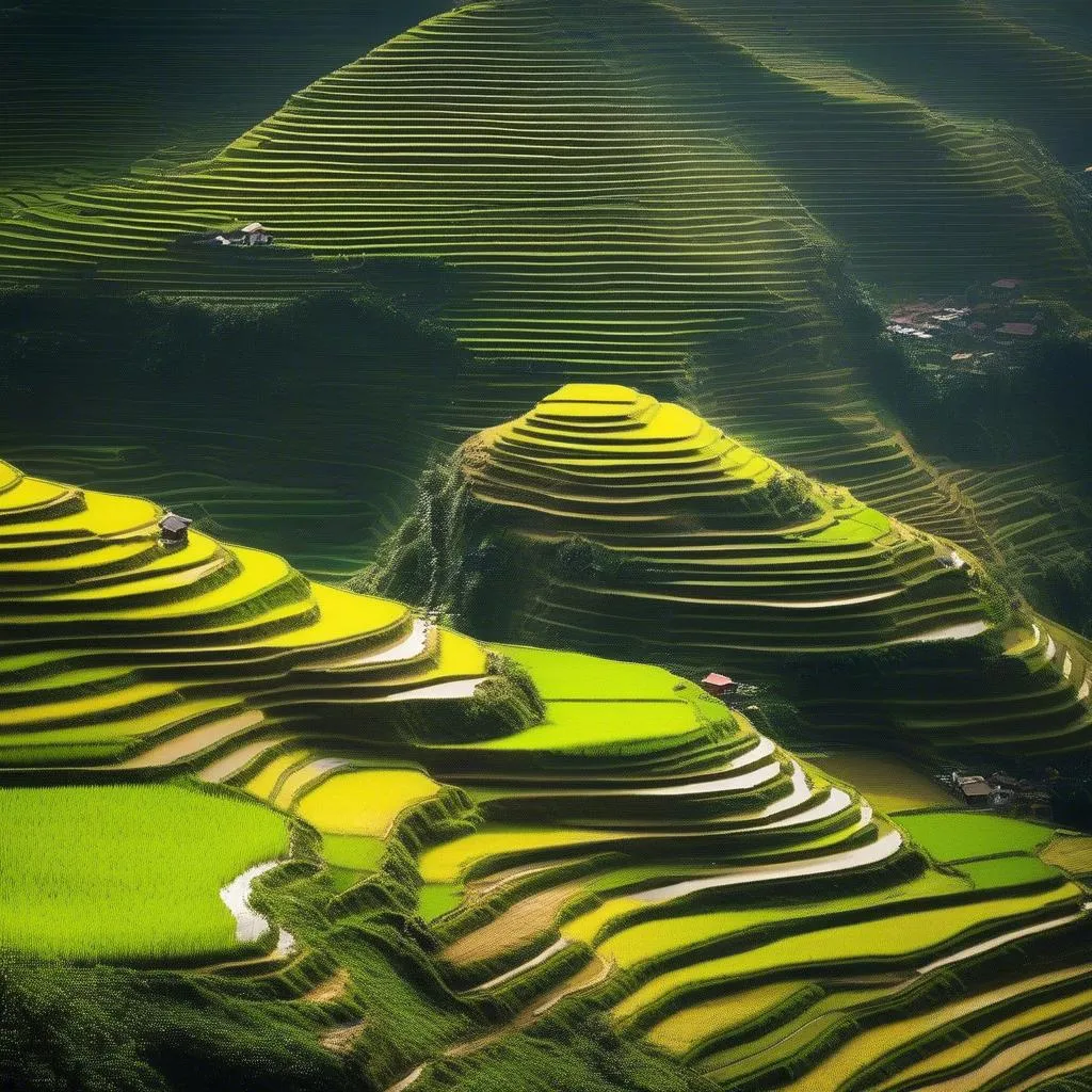 Sapa Rice Terraces View