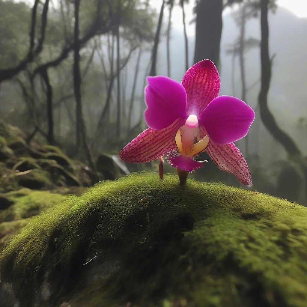 Wild orchids in Sapa