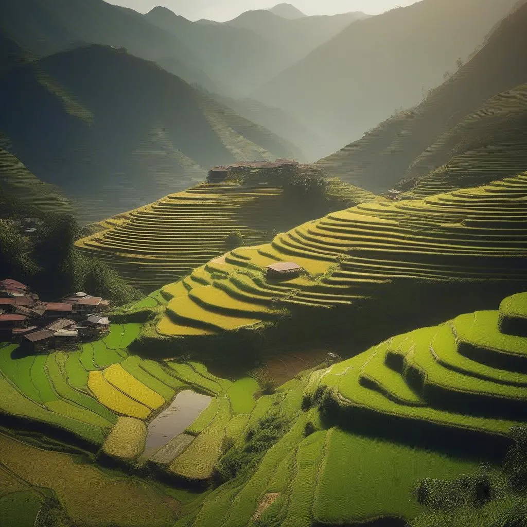 Sapa Vietnam Landscape