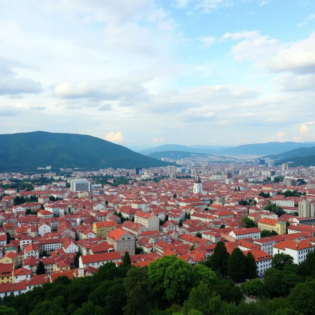 Sarajevo Cityscape