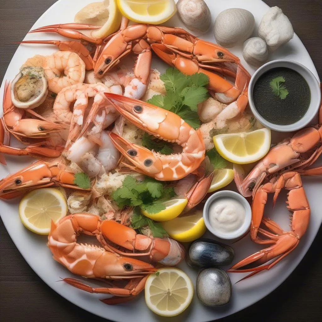 Binh Thuan Seafood Platter