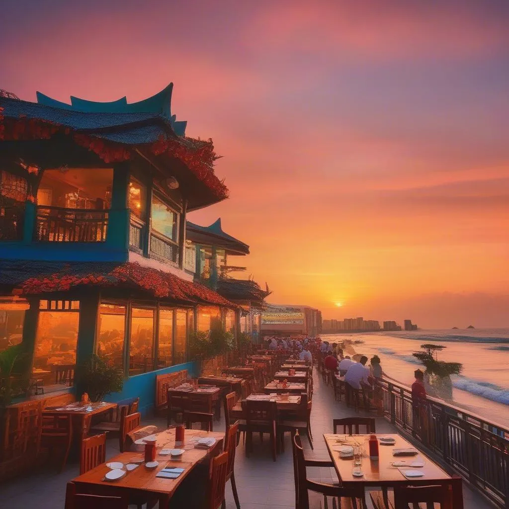 Seafood Restaurant with Ocean View in Da Nang