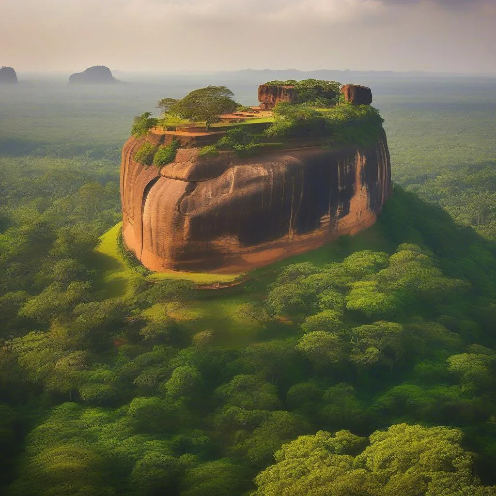 Sri Lanka Sigiriya Rock Fortress