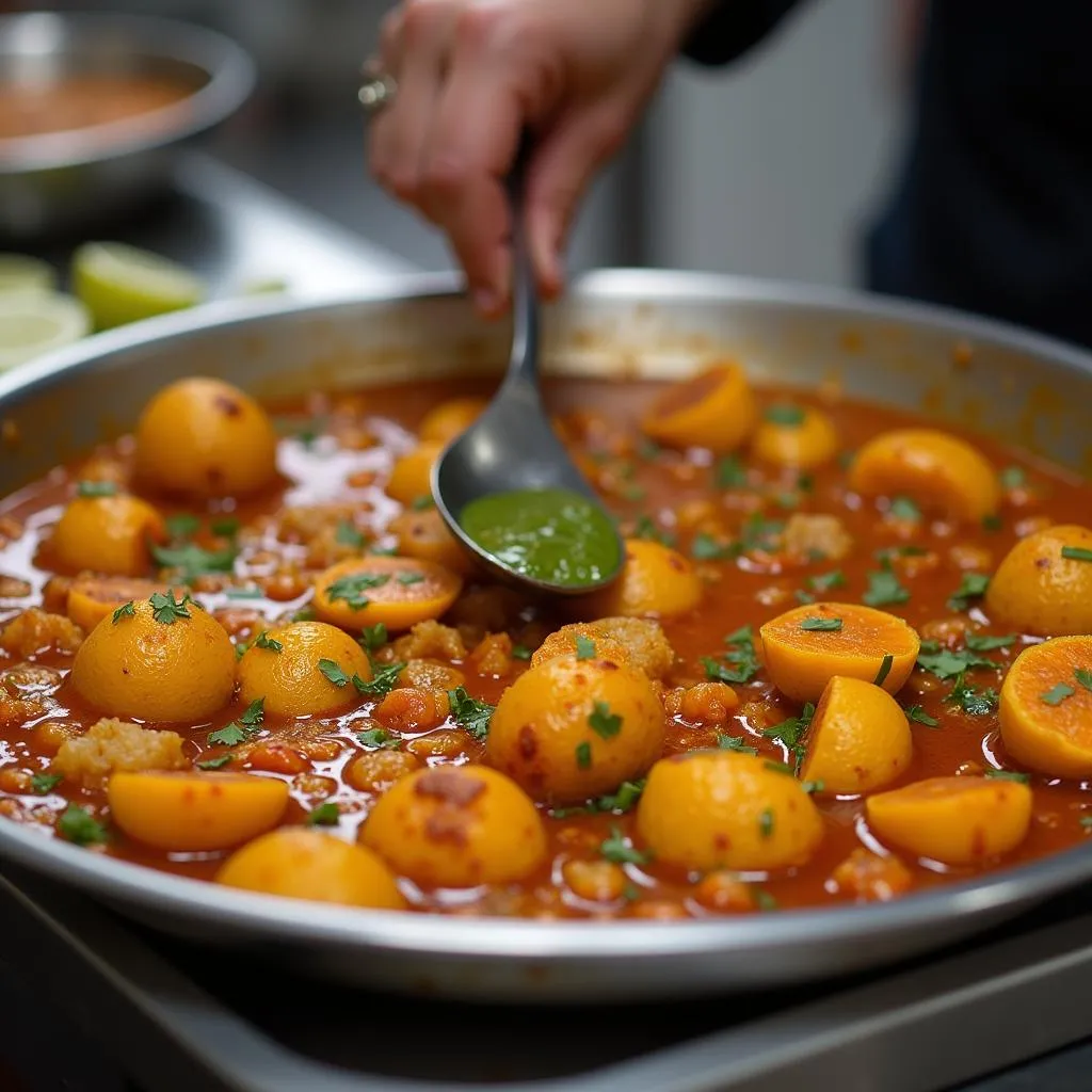 Street food in Little India, Singapore