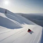 sledding-downhill-snowy-slope