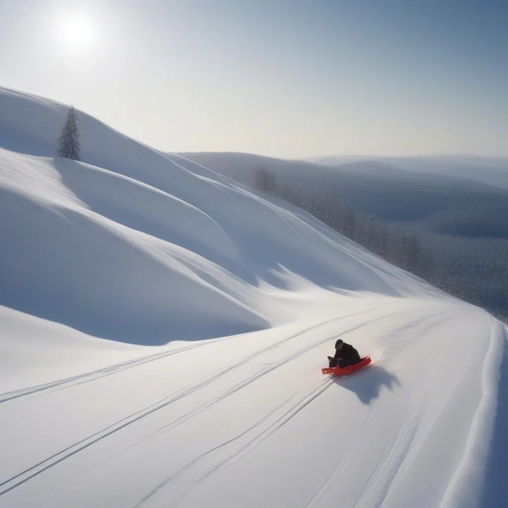 The Thrill of the Ride: Exploring the Physics of a Sled Traveling at 4.00 m/s