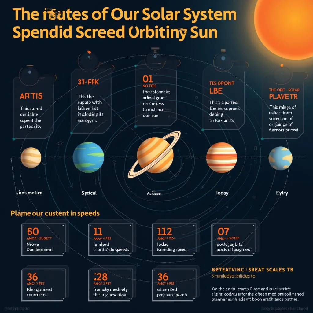 Solar System Planets and Their Orbital Speeds