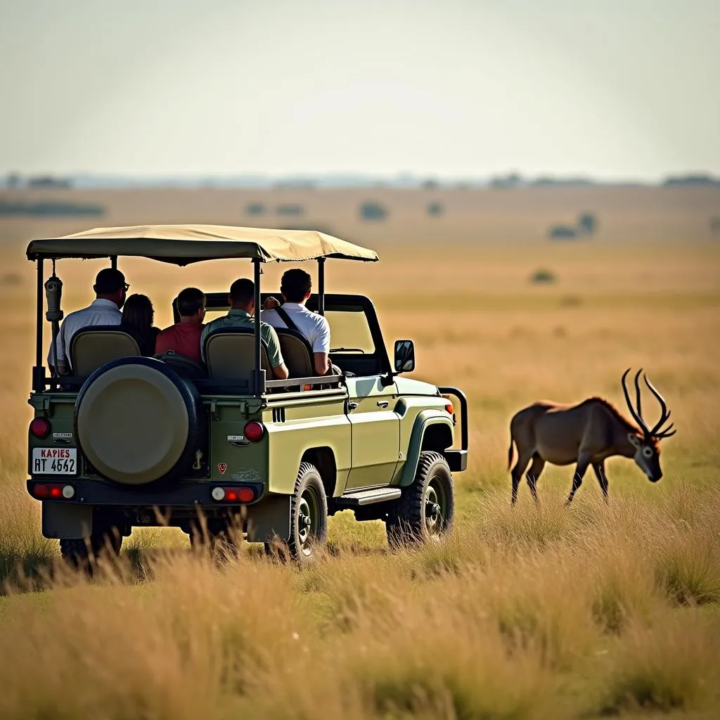 South Africa Safari Jeep