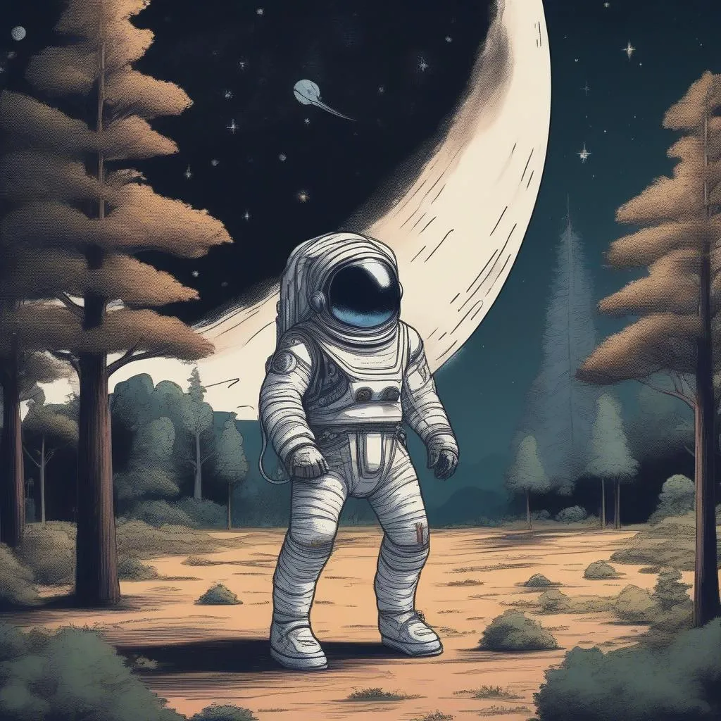 spaceman landing