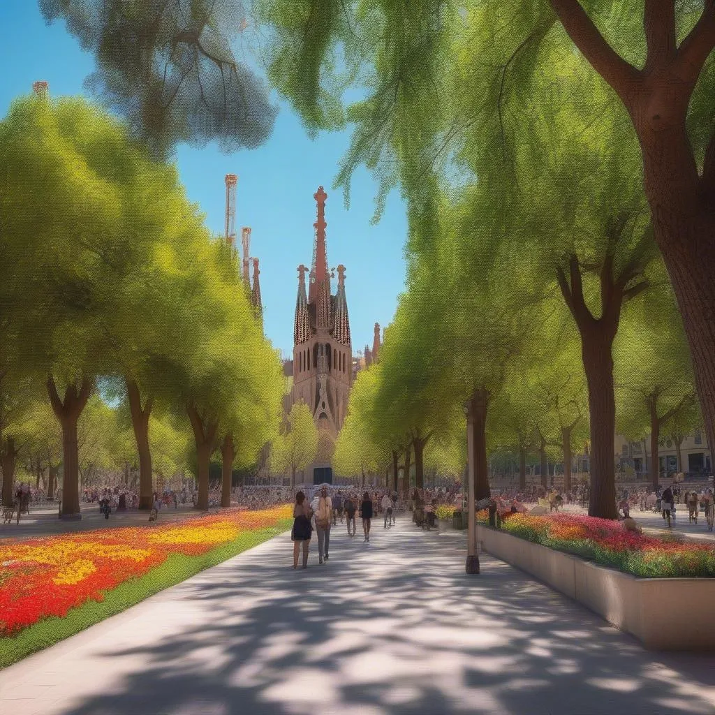 Blooming Barcelona