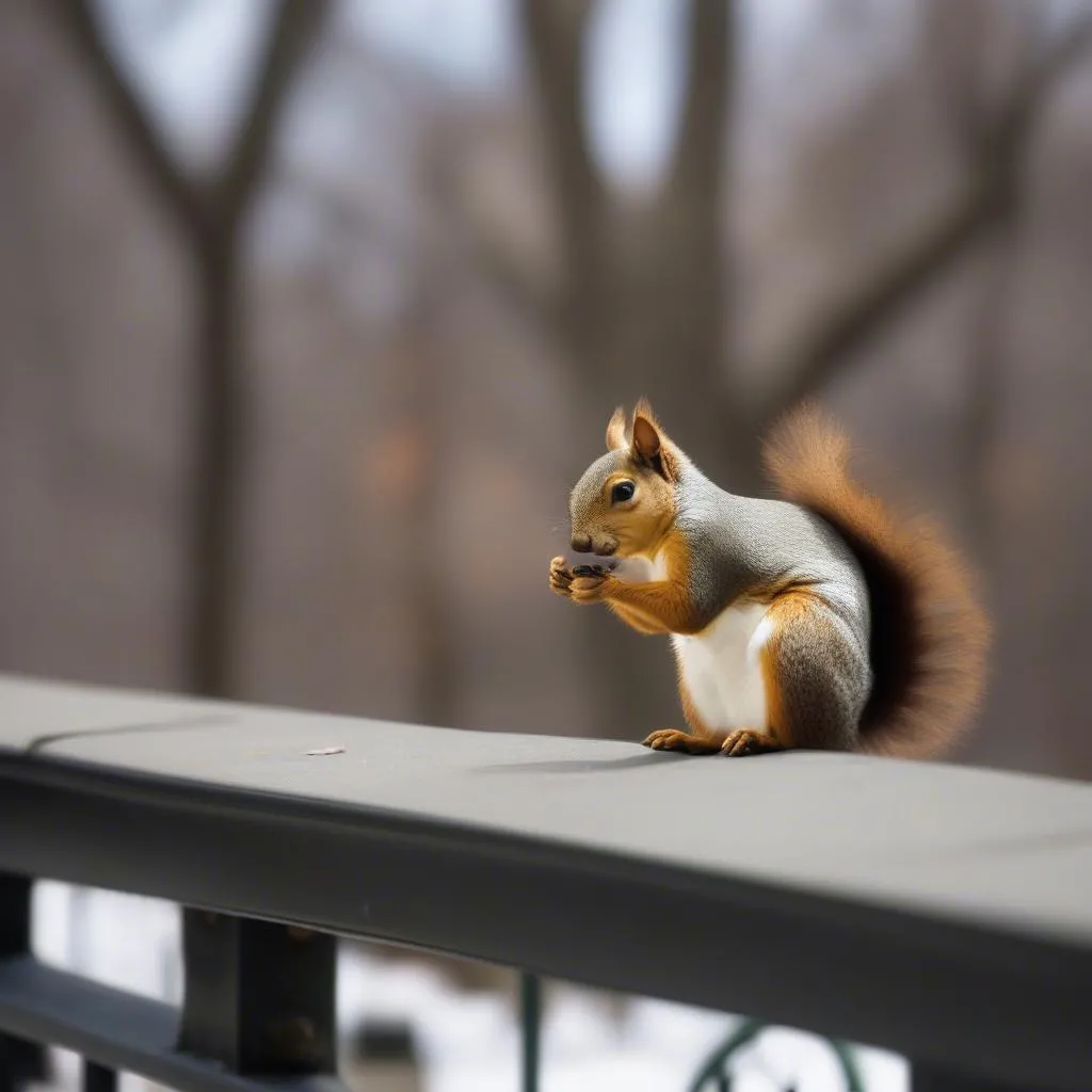 Squirrel in Central Park