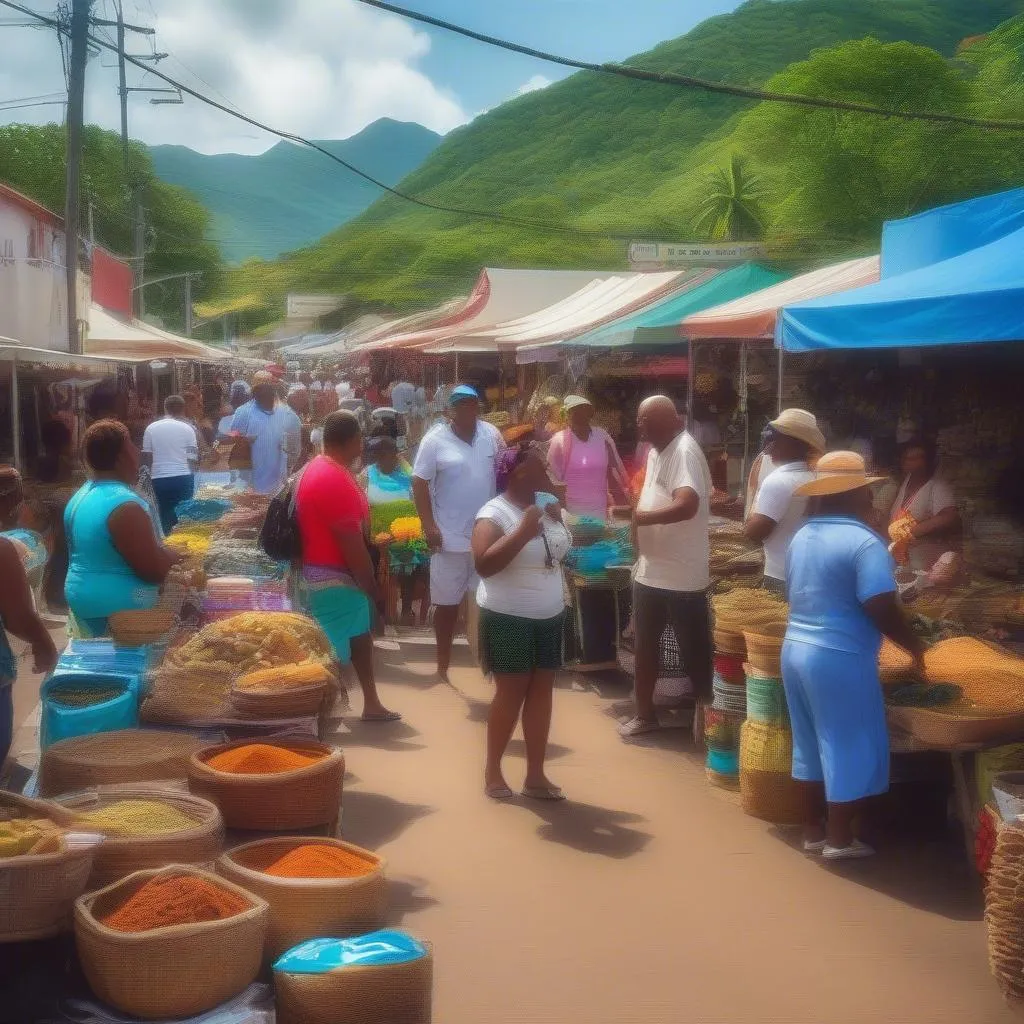 St Lucia Market