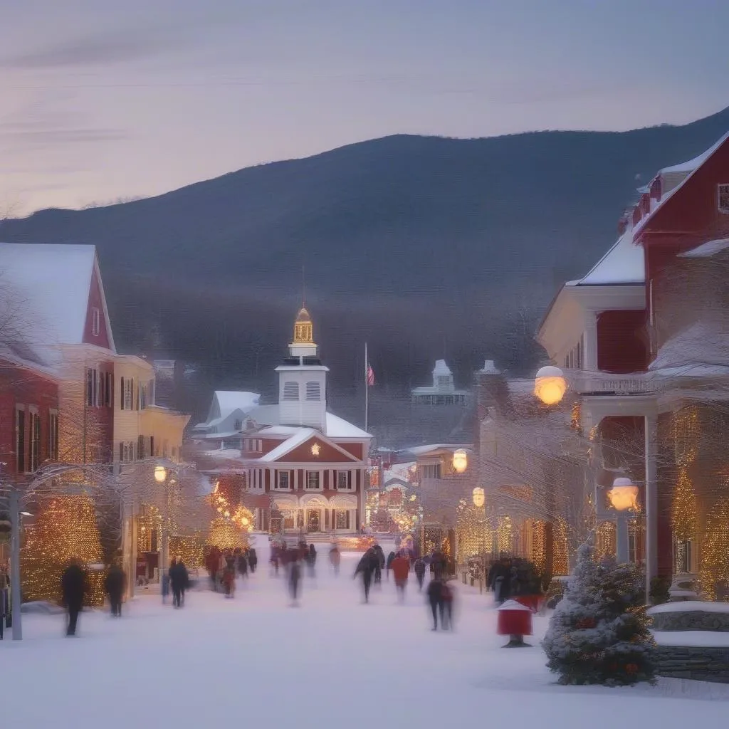 Stowe Vermont Christmas