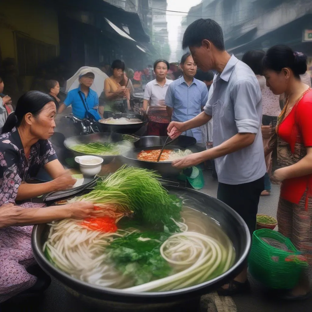 Hanoi street food