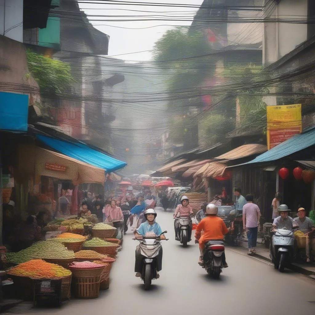 Hanoi Street Food Scene