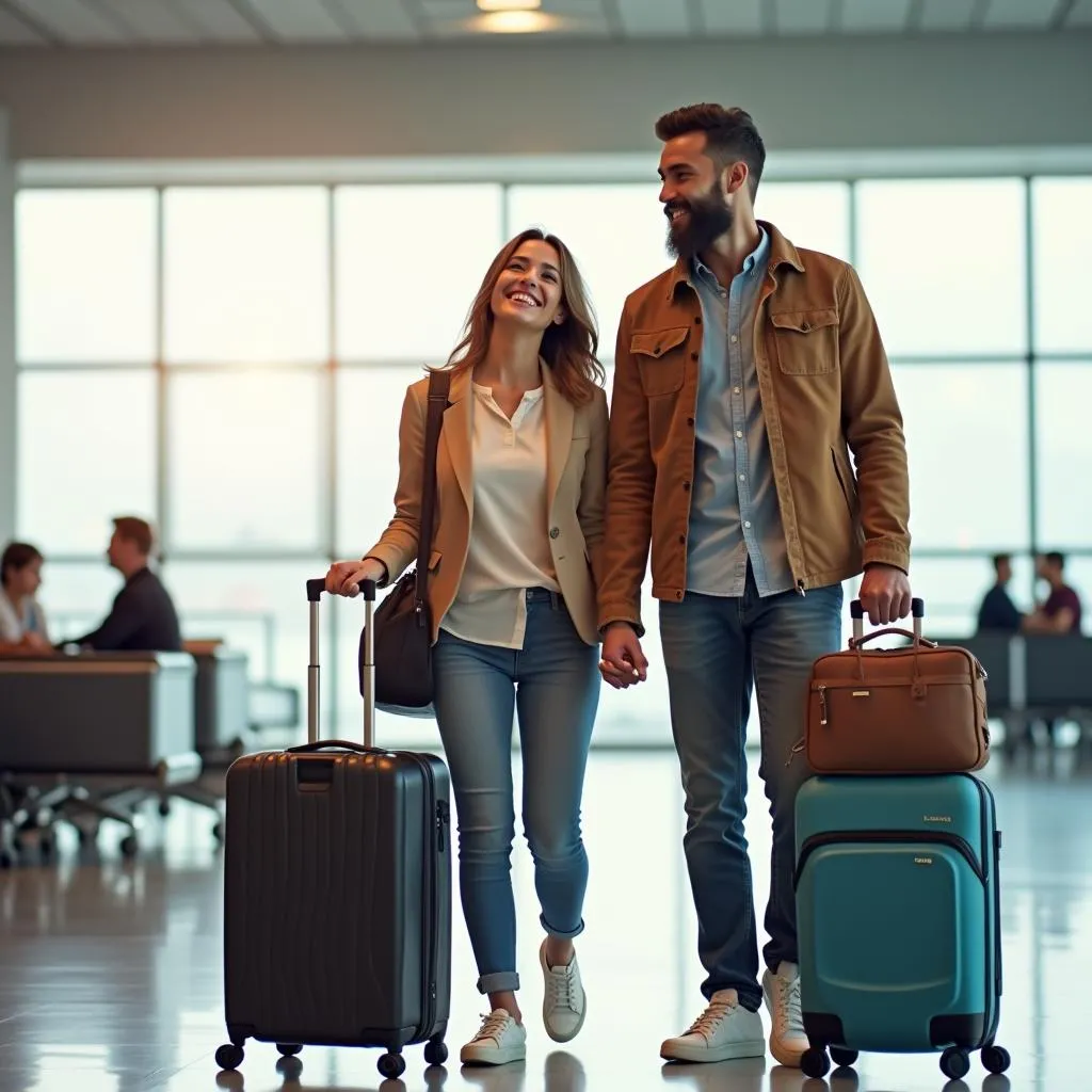 Couple Enjoying Stress-Free Travel