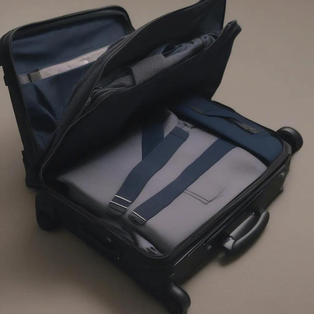 Suitcase with Suit