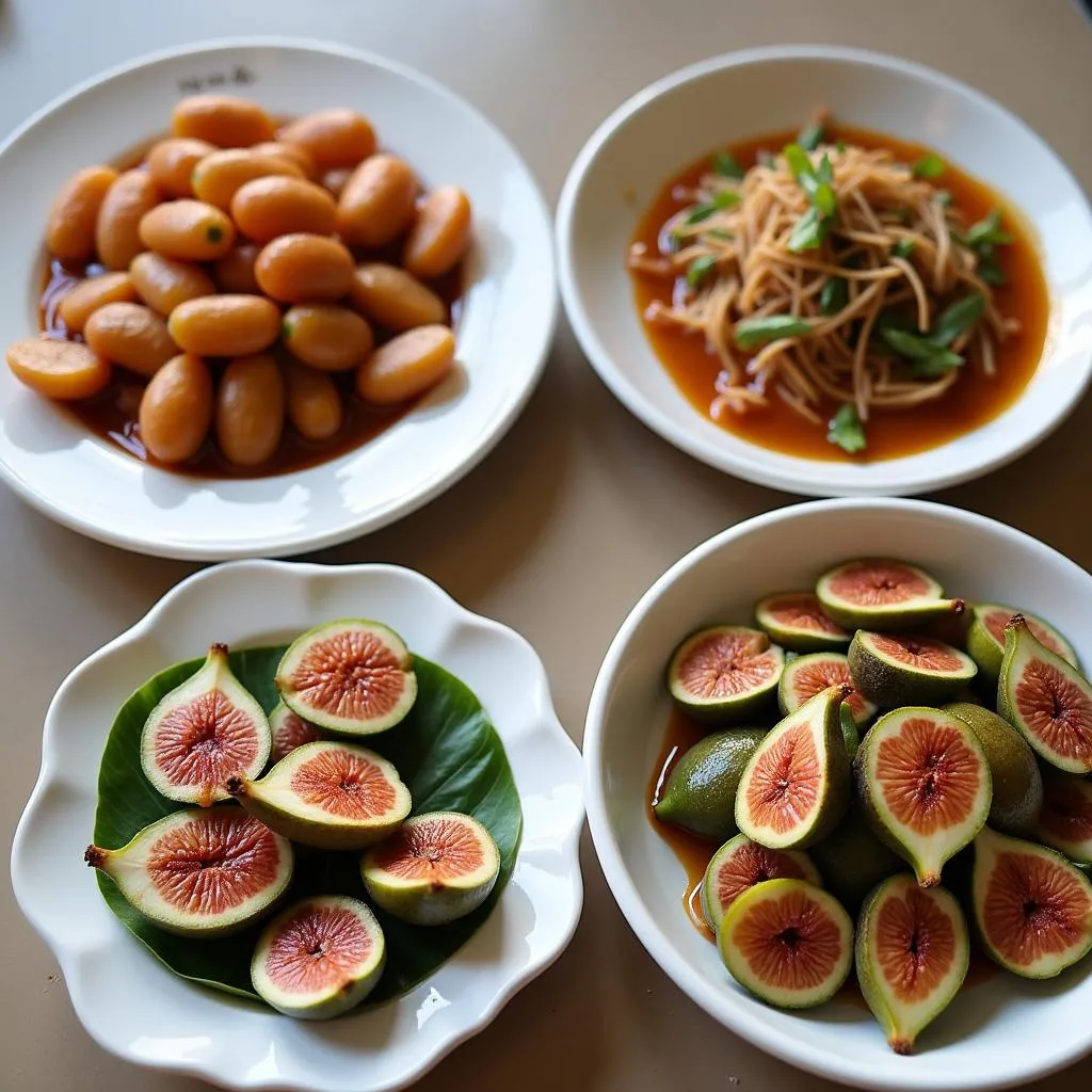 Hanoi Fig Dishes