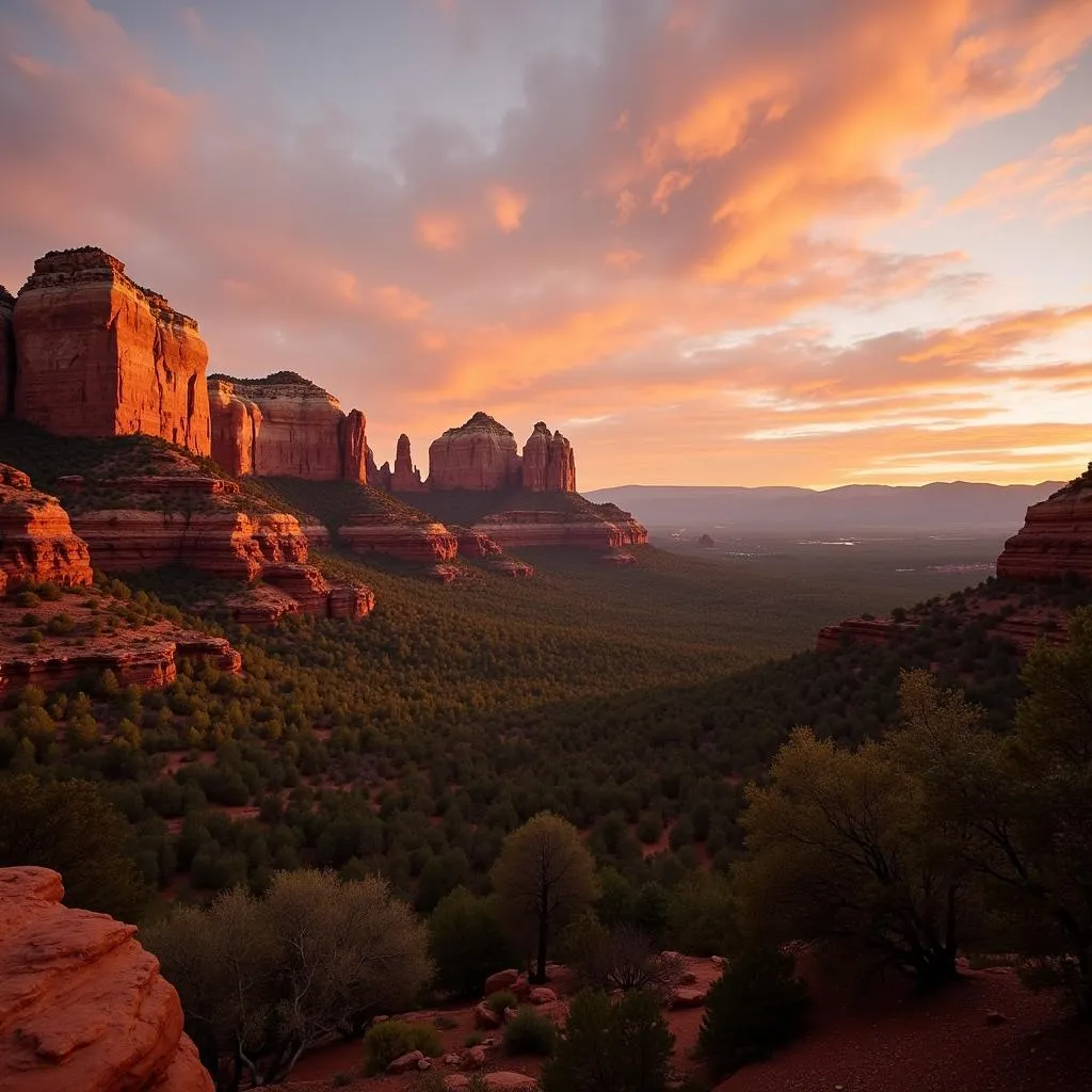 Sedona Red Rock Sunset