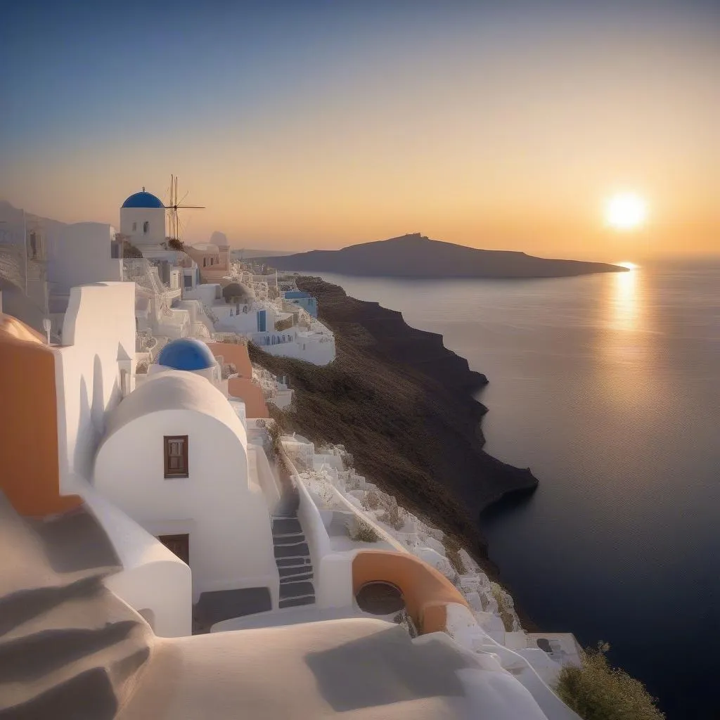 Santorini sunset