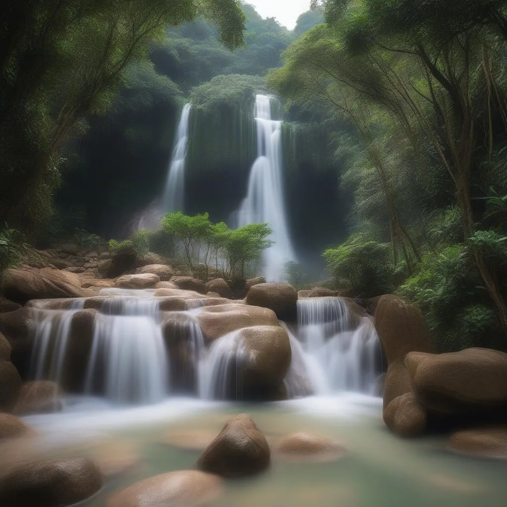 Suối Mơ Waterfall