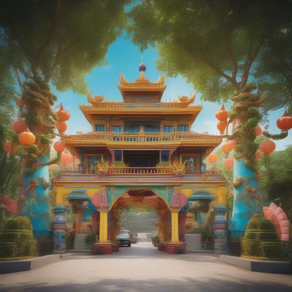 Suoi Tien Theme Park Entrance