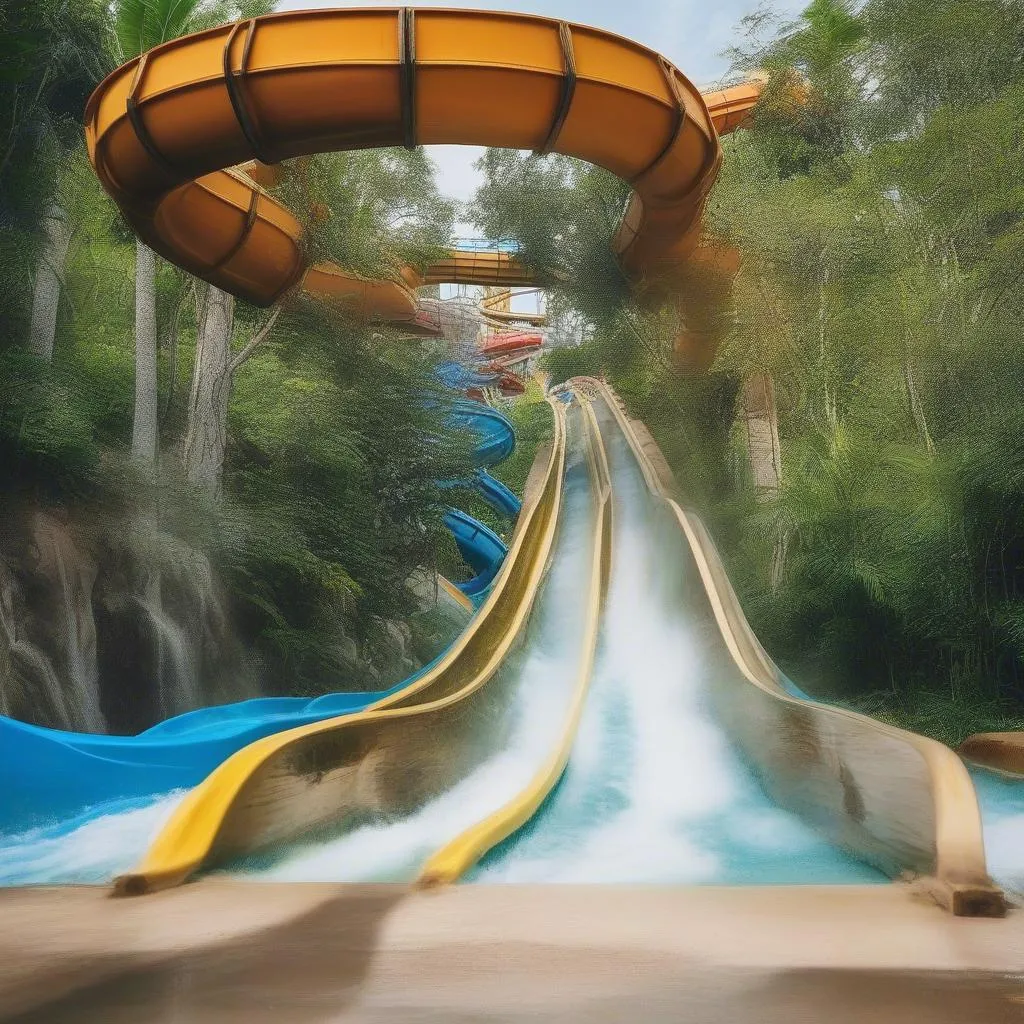 Suoi Tien Water Slides