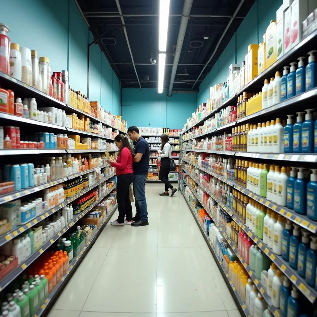 Supermarket Toiletries Aisle