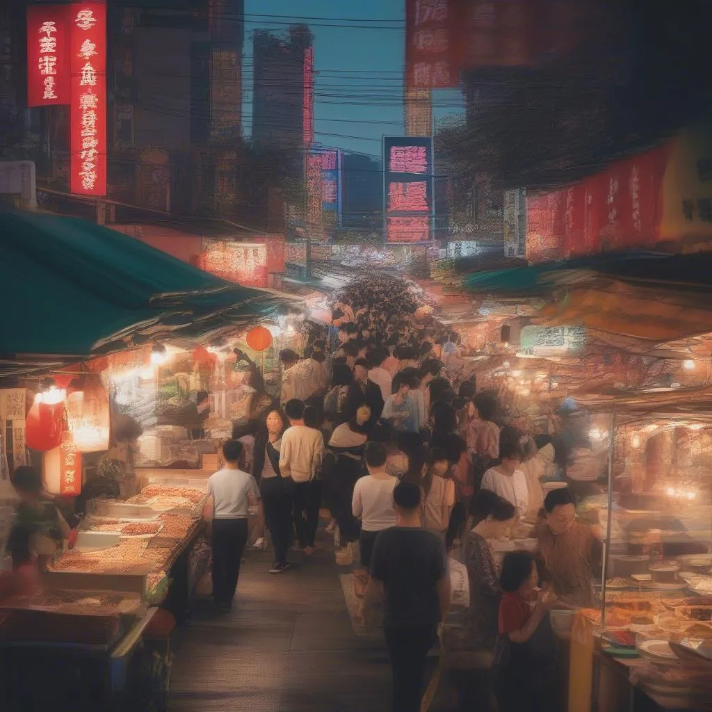 Taipei Night Market Food