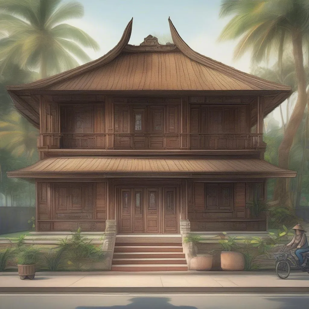 Traditional Vietnamese house